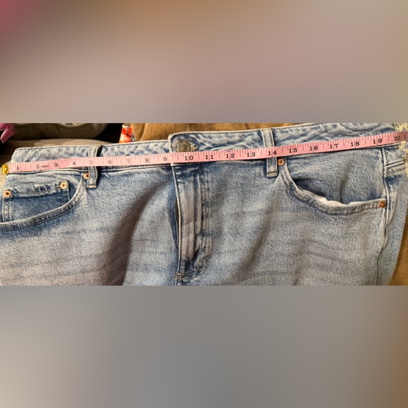 Forever 21 Asymmetrical Frayed Denim Skirt - Picture 4 of 4